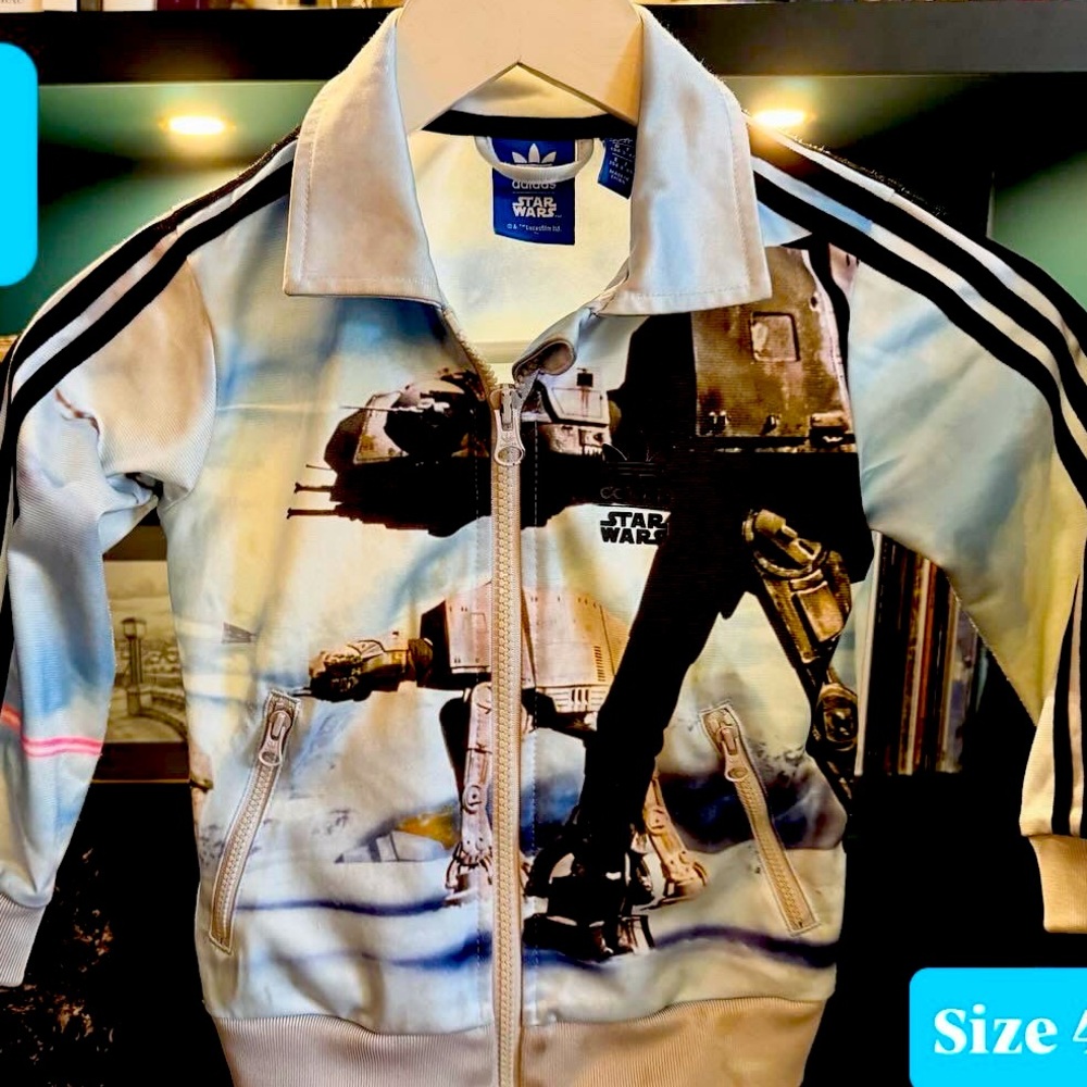 Adidas Kids Star Wars track suit, ATAT WALKER